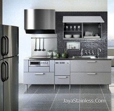 Desain kitchen set stainless 003